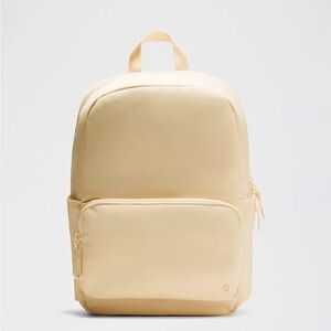 Lululemon Everywhere Backpack 22L- Butter Cream/Sheer Oak